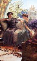 Alma-Tadema, Sir Lawrence - Unwelcome Confidence